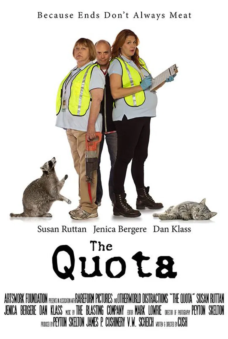 The Quota poster background