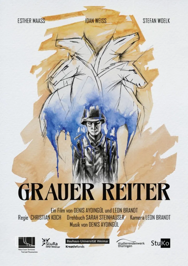 Grauer Reiter poster background