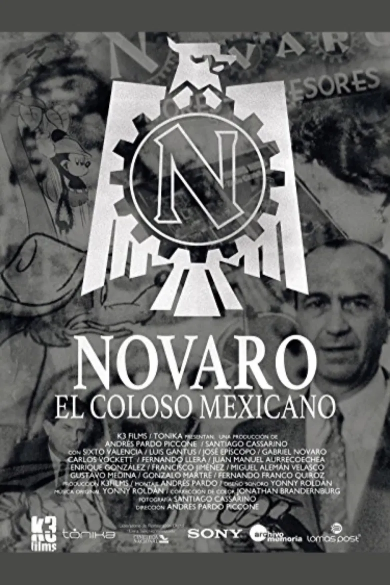 Novaro El Coloso Mexicano poster background