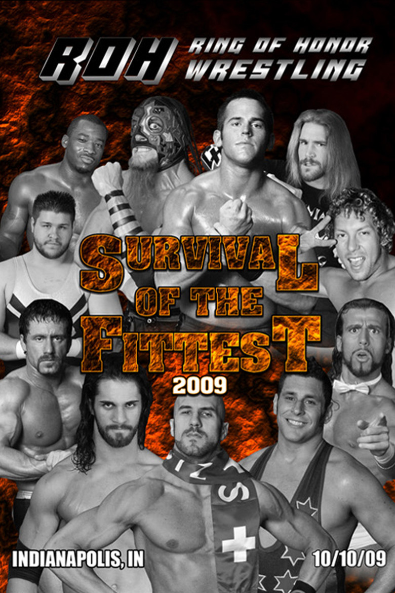 ROH: Survival of The Fittest 2009 poster background