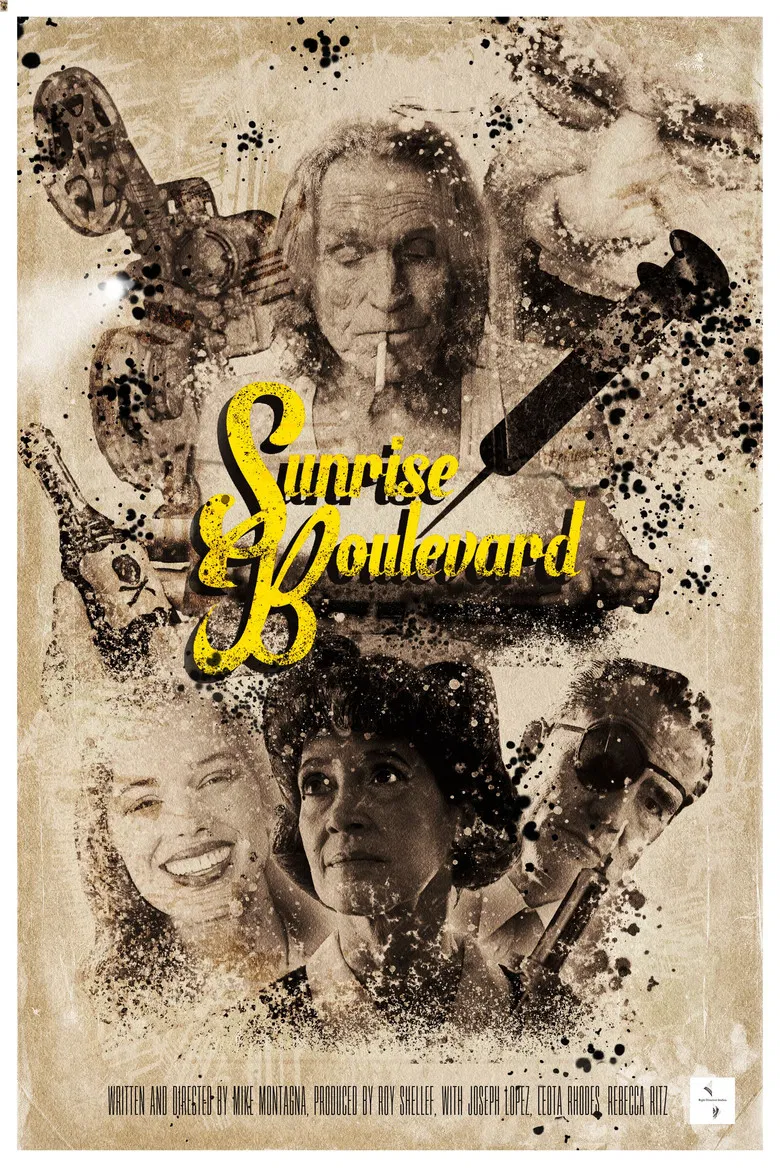 Sunrise Boulevard poster background