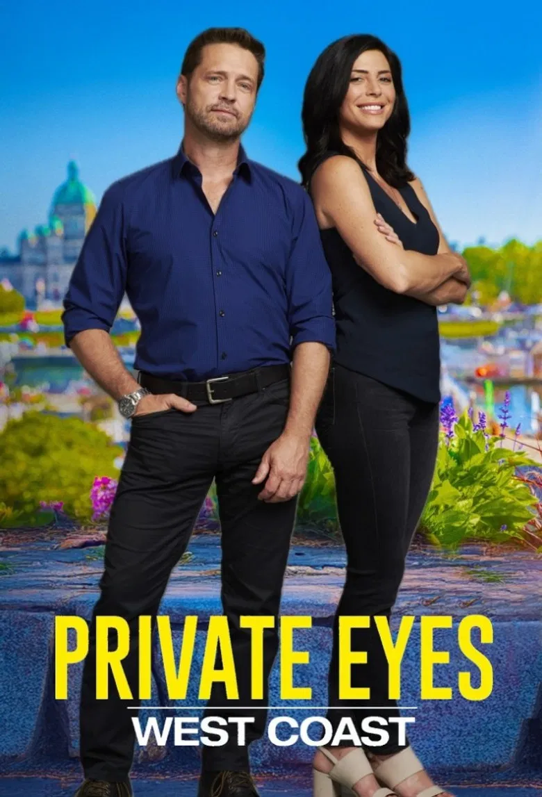 Private Eyes West Coast poster background