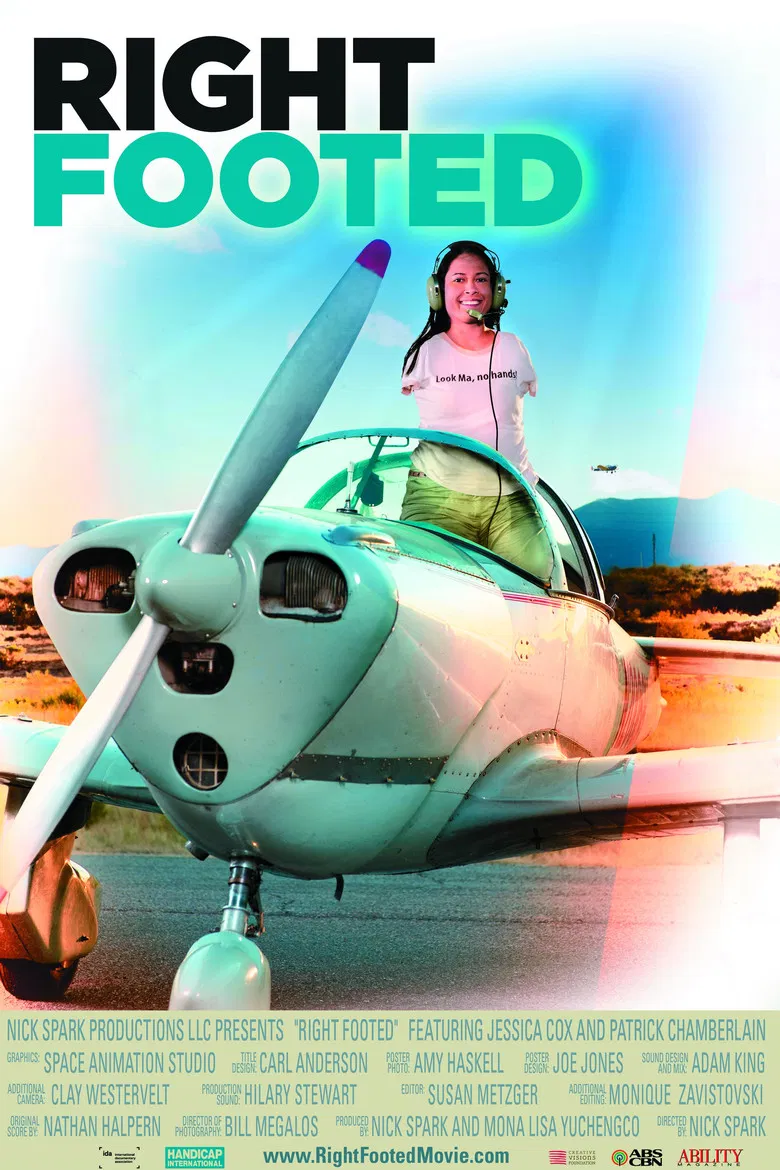 Right Footed poster background