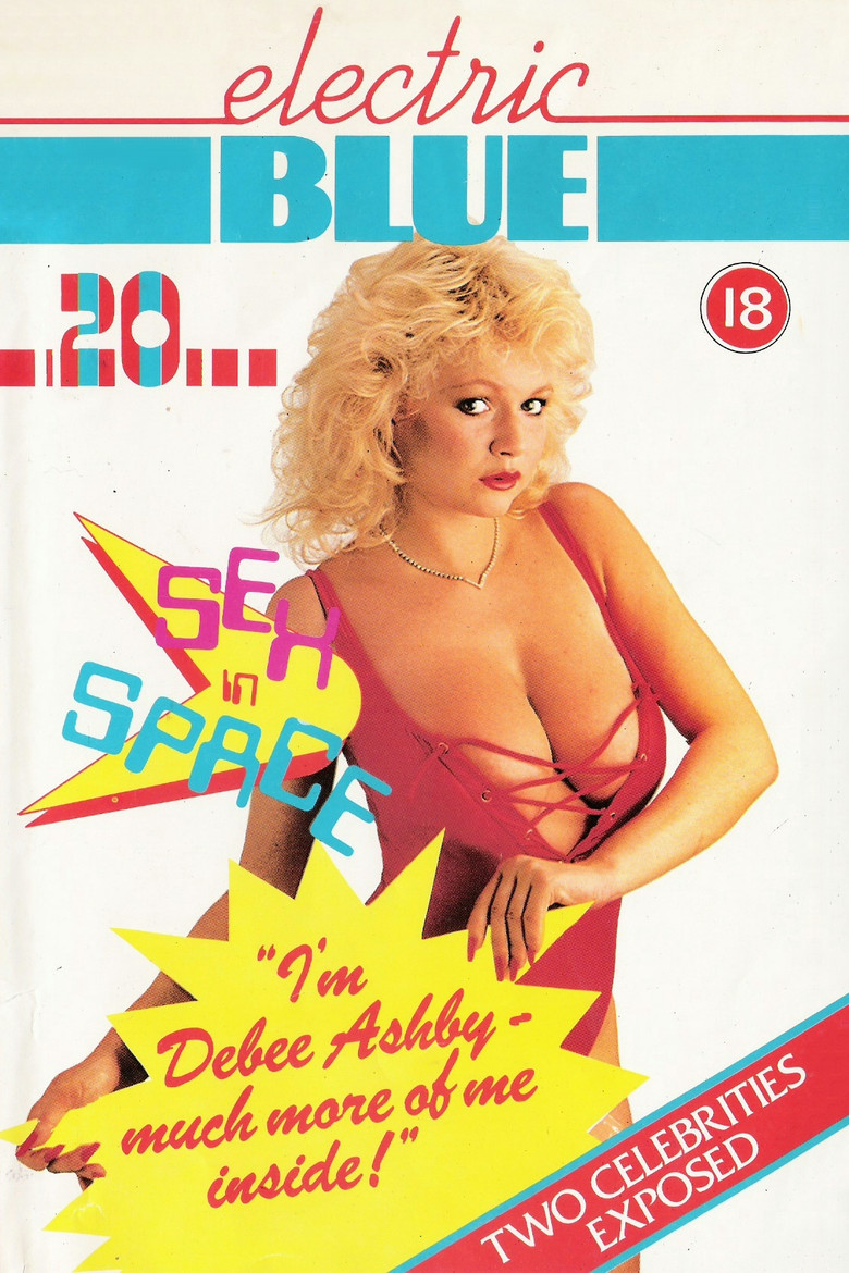 Electric Blue 20 poster background