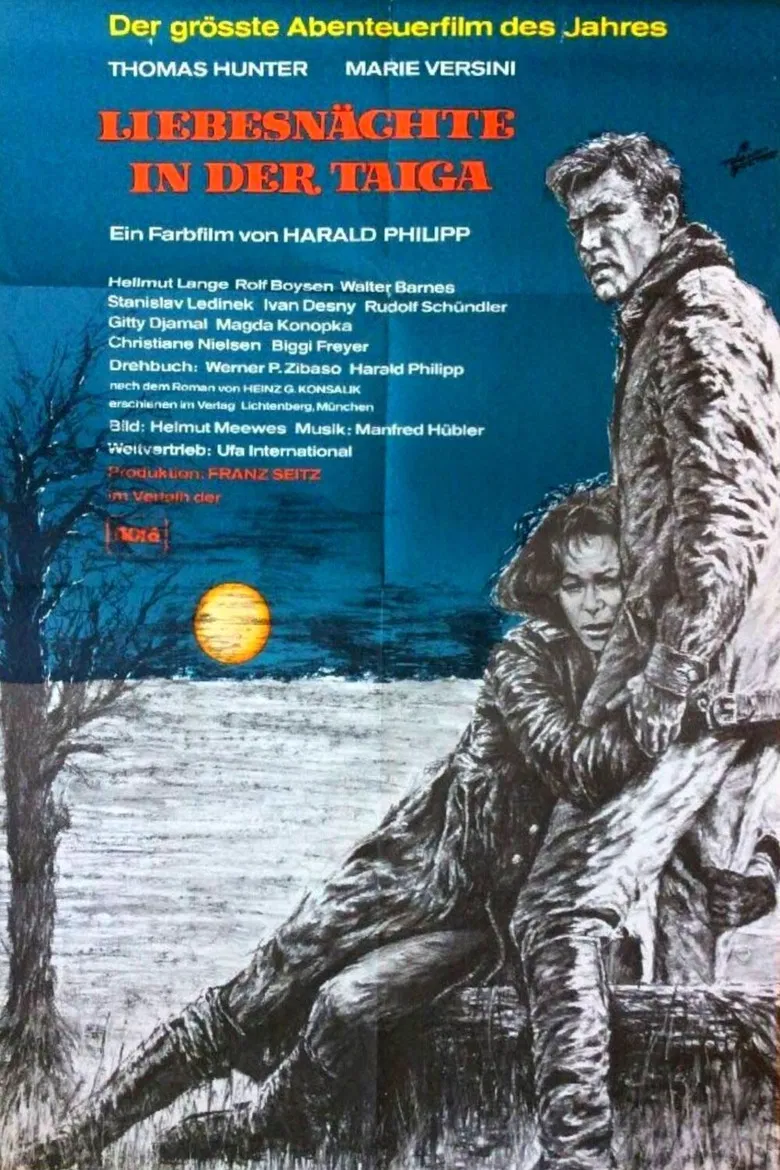 Liebesnächte in der Taiga poster background