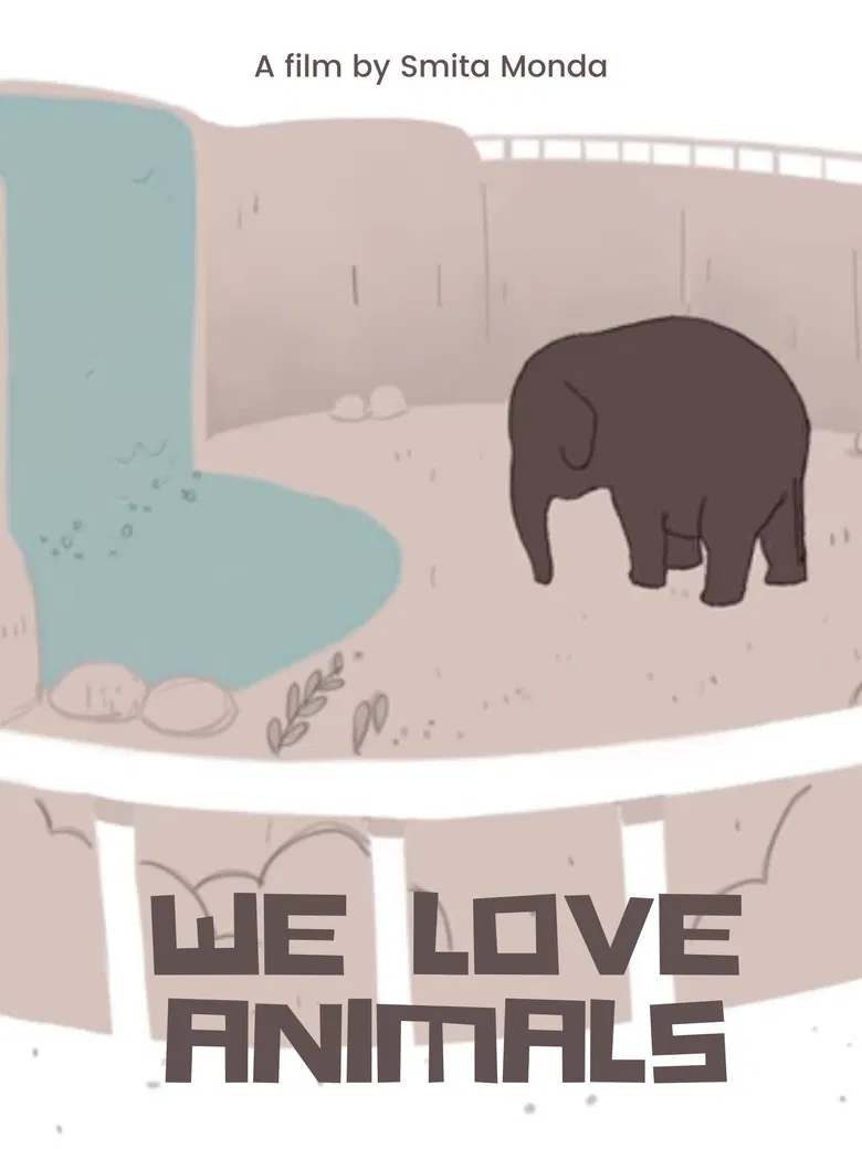 We Love Animals poster background