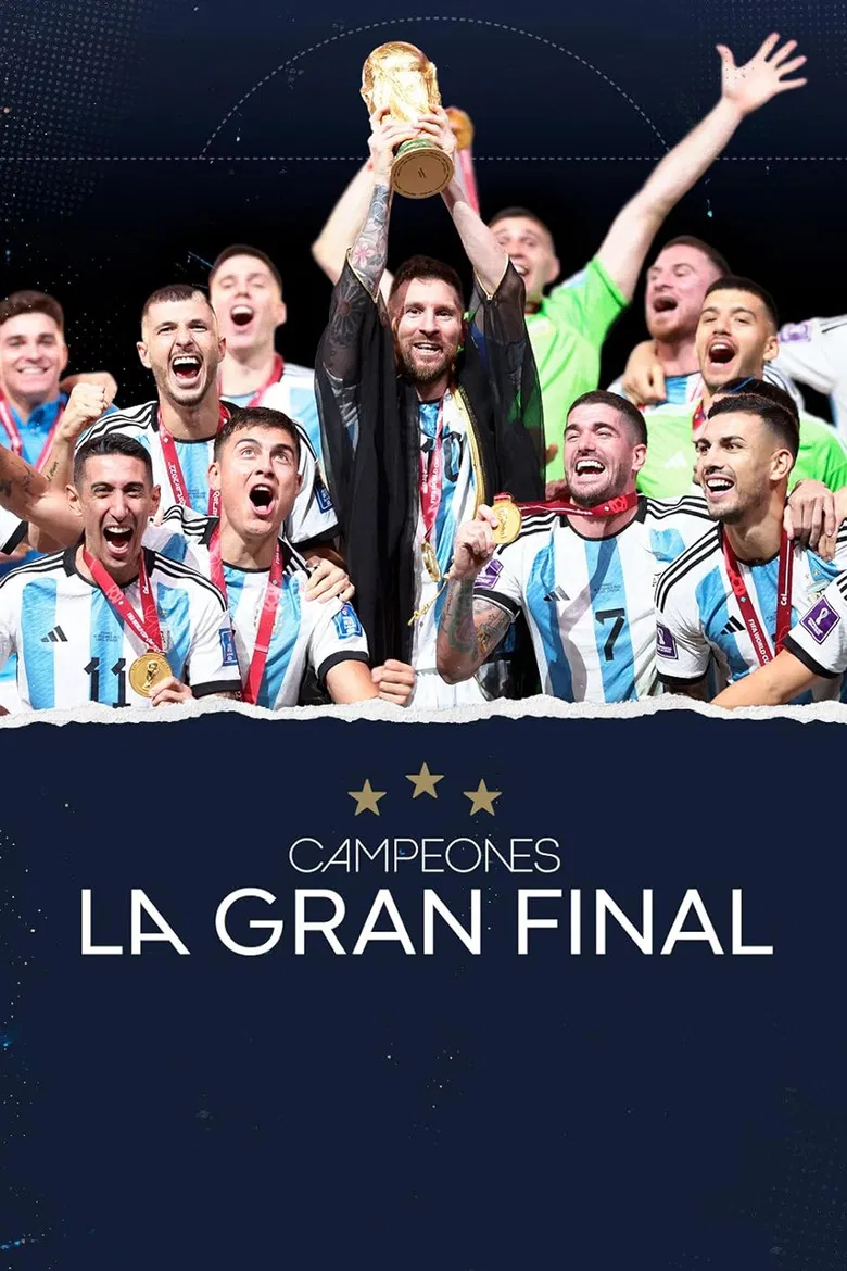 Campeones, la gran final poster background