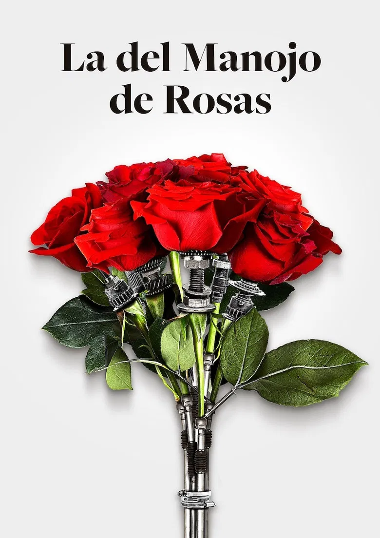 La del manojo de rosas poster background