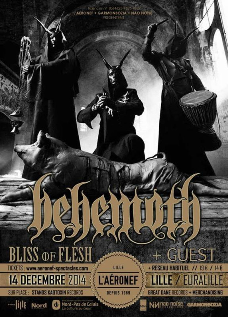 Behemoth: Live Barbarossa poster background