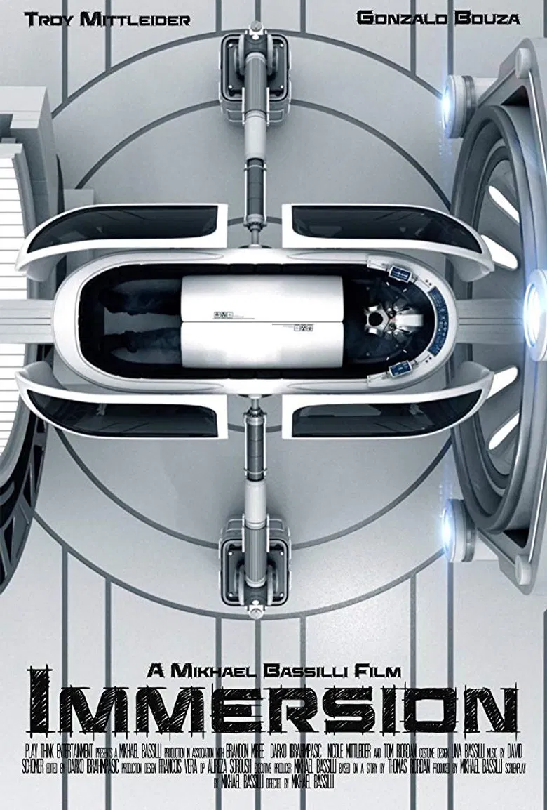 Immersion poster background