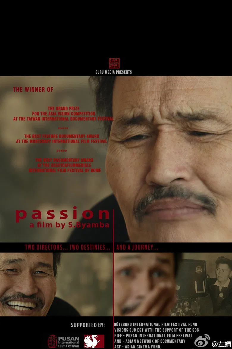 Passion poster background
