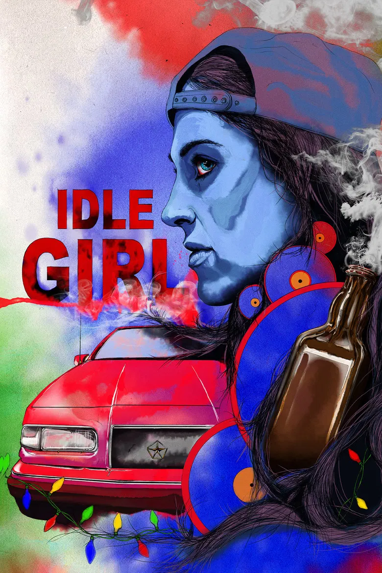 Idle Girl poster background