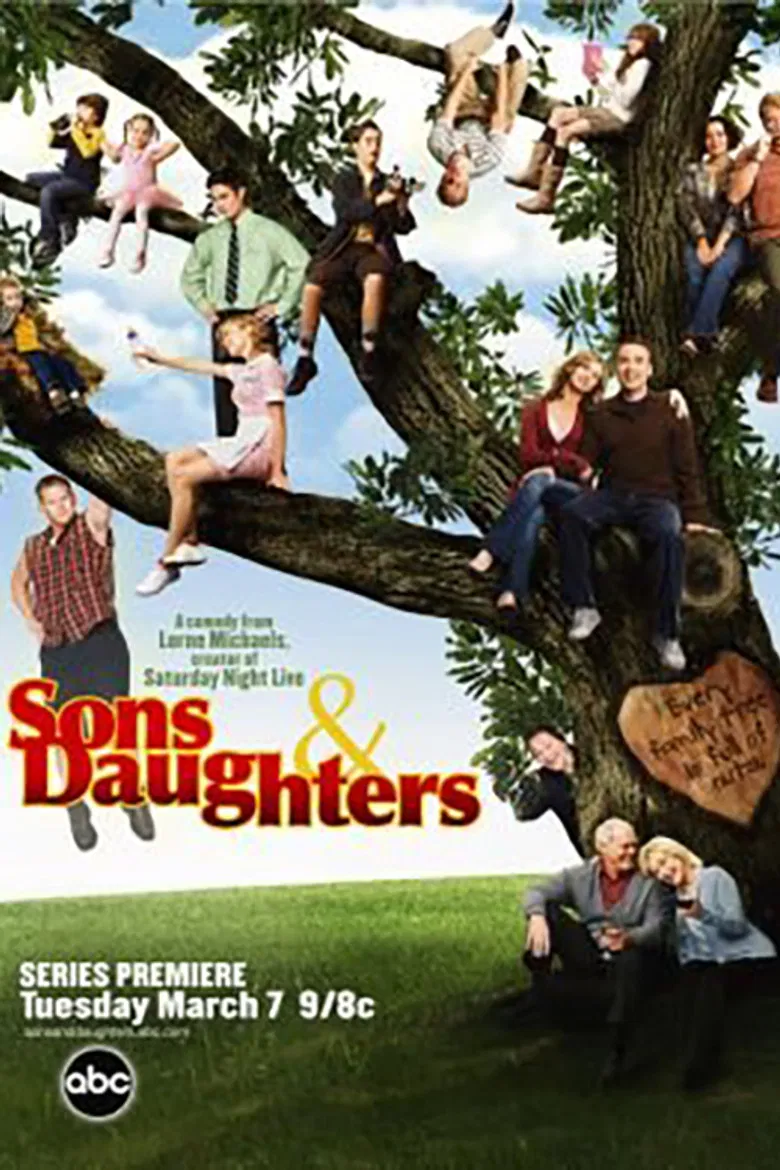 Sons & Daughters poster background