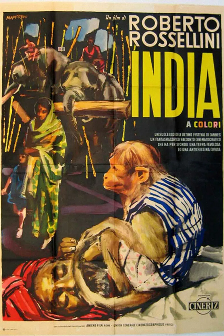 L'India vista da Rossellini poster background