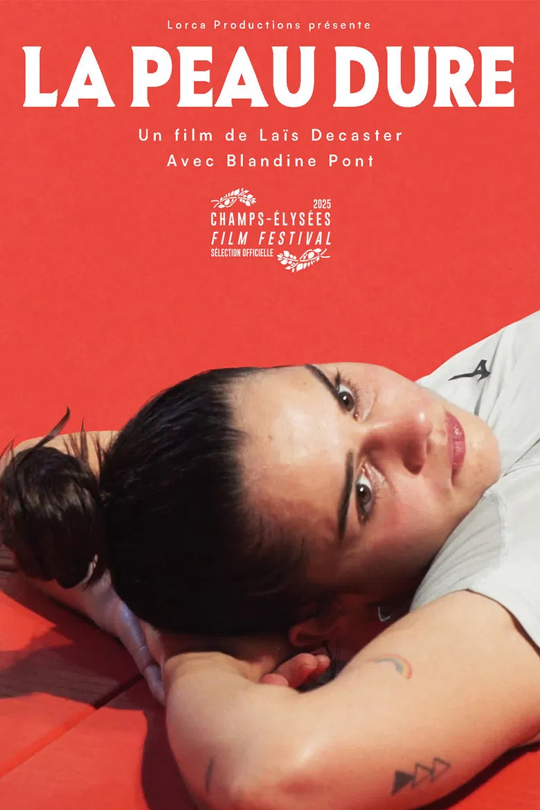 La Peau dure poster background