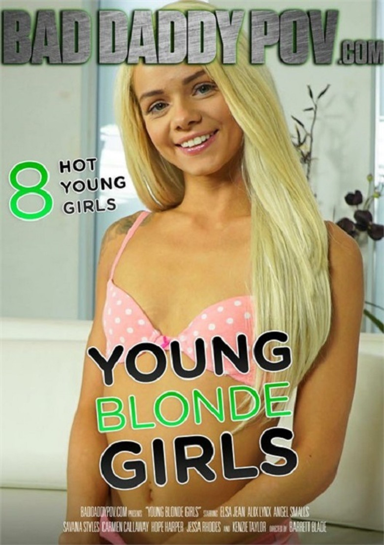 Young Blonde Girls poster background