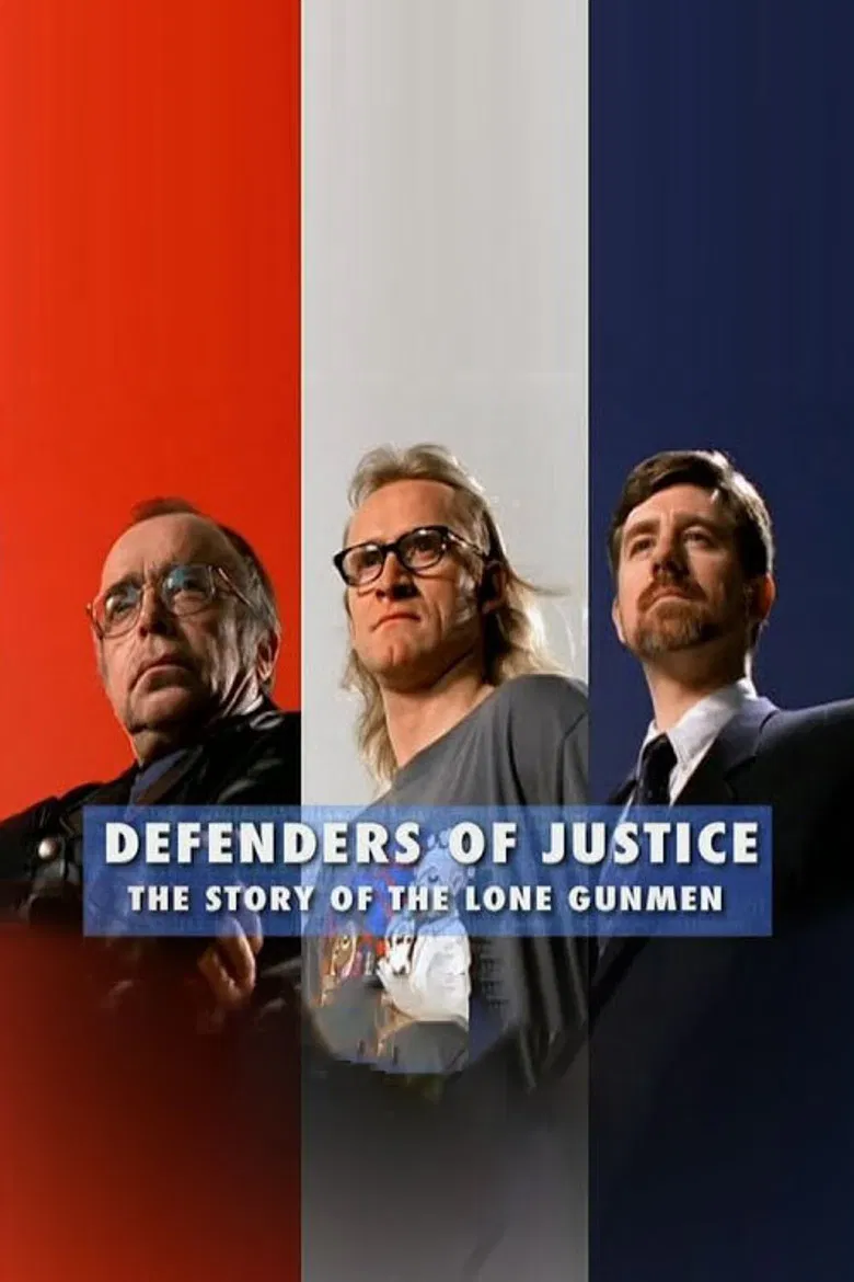 Defenders of Justice: The Story of The Lone Gunmen poster background