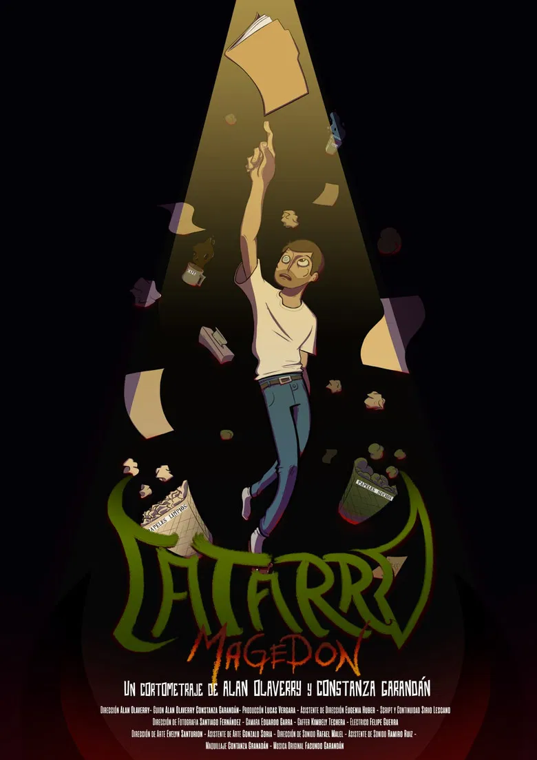 Catarromagedón poster background