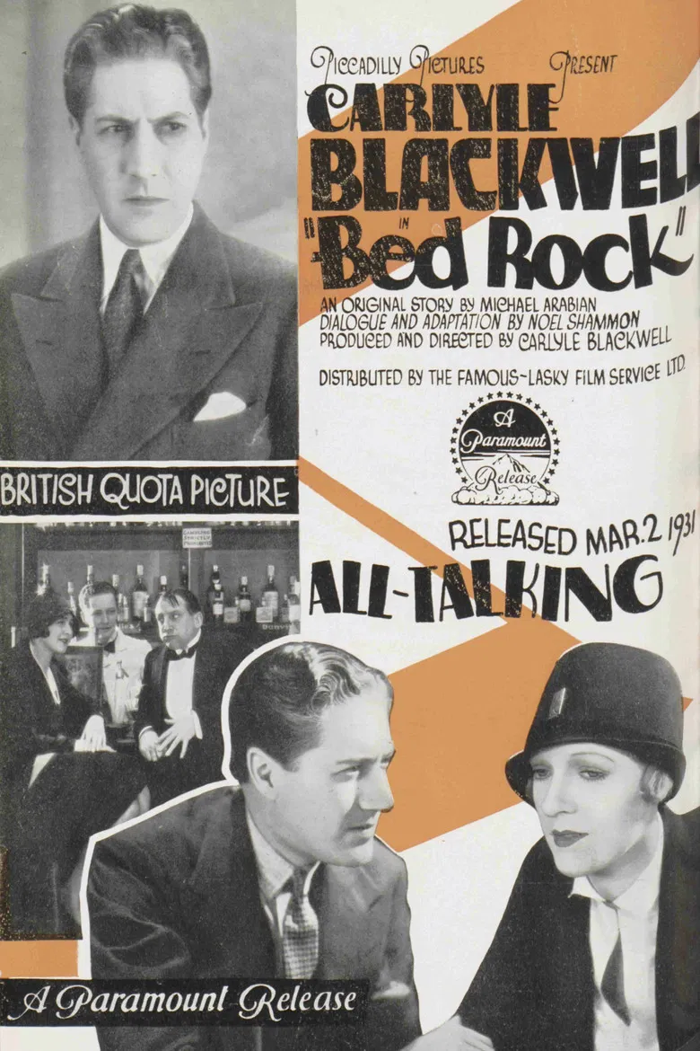 Bed Rock poster background