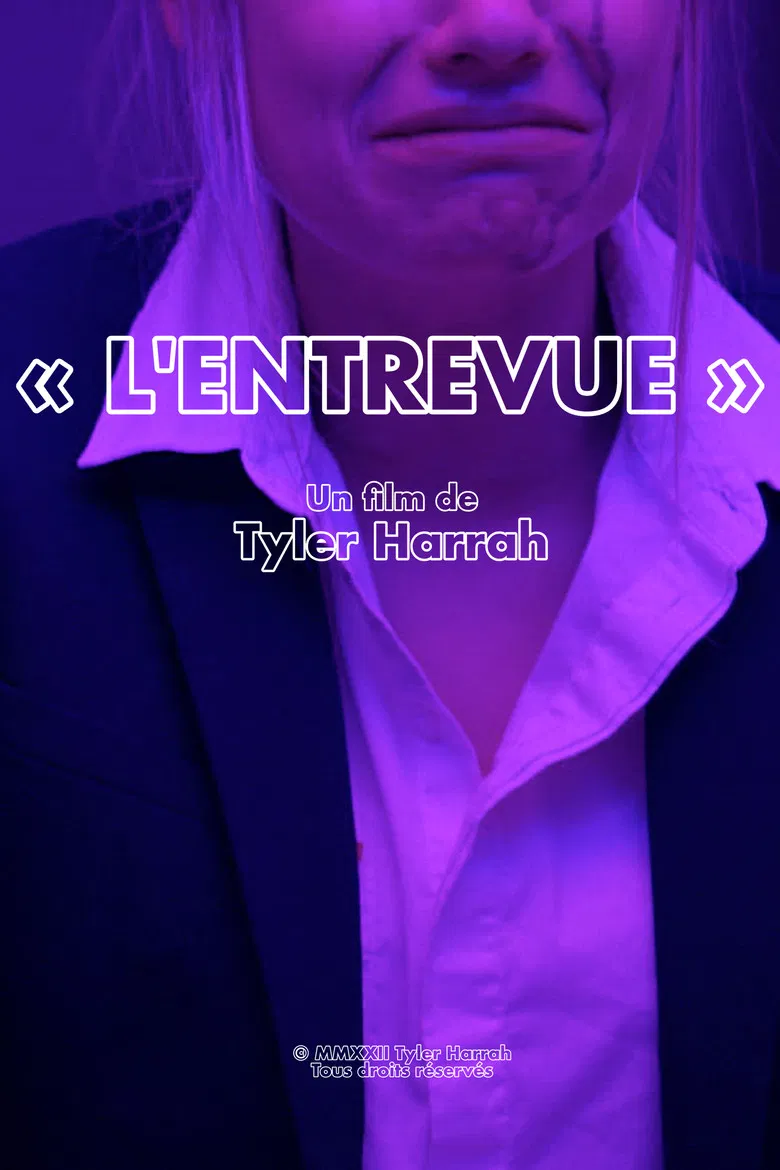 L'Entrevue poster background