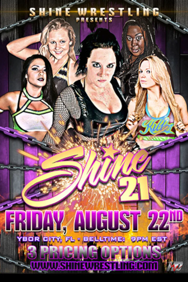 SHINE 21 poster background