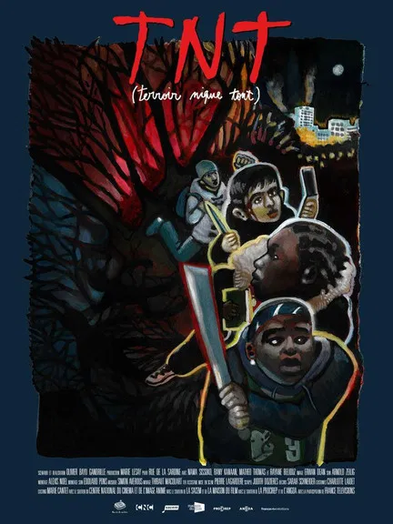 TNT poster background