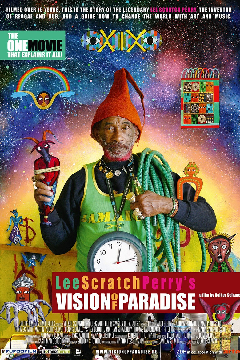 Lee Scratch Perry's Vision of Paradise poster background