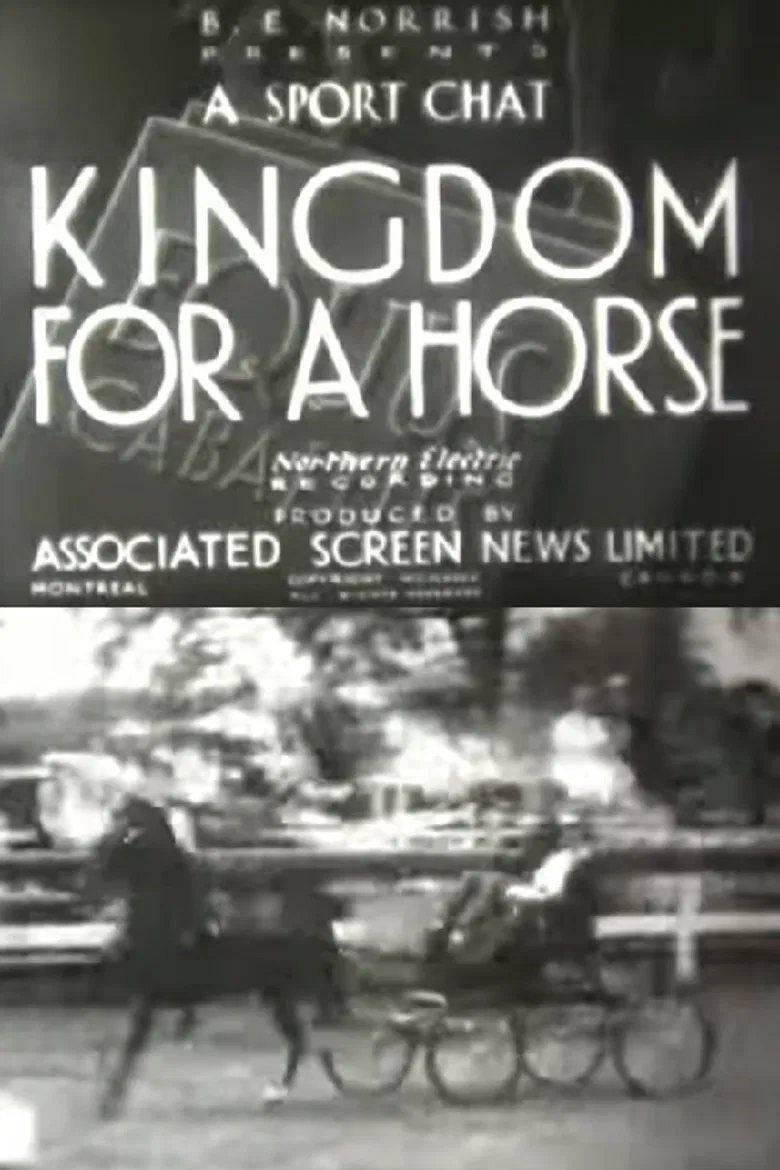 Kingdom for a Horse poster background