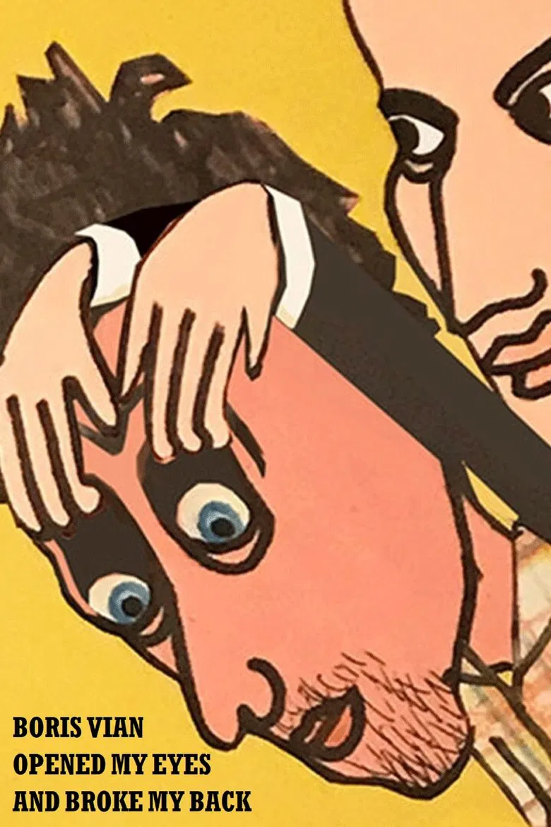 Boris Vian Opened My Eyes and Broke My Back poster background