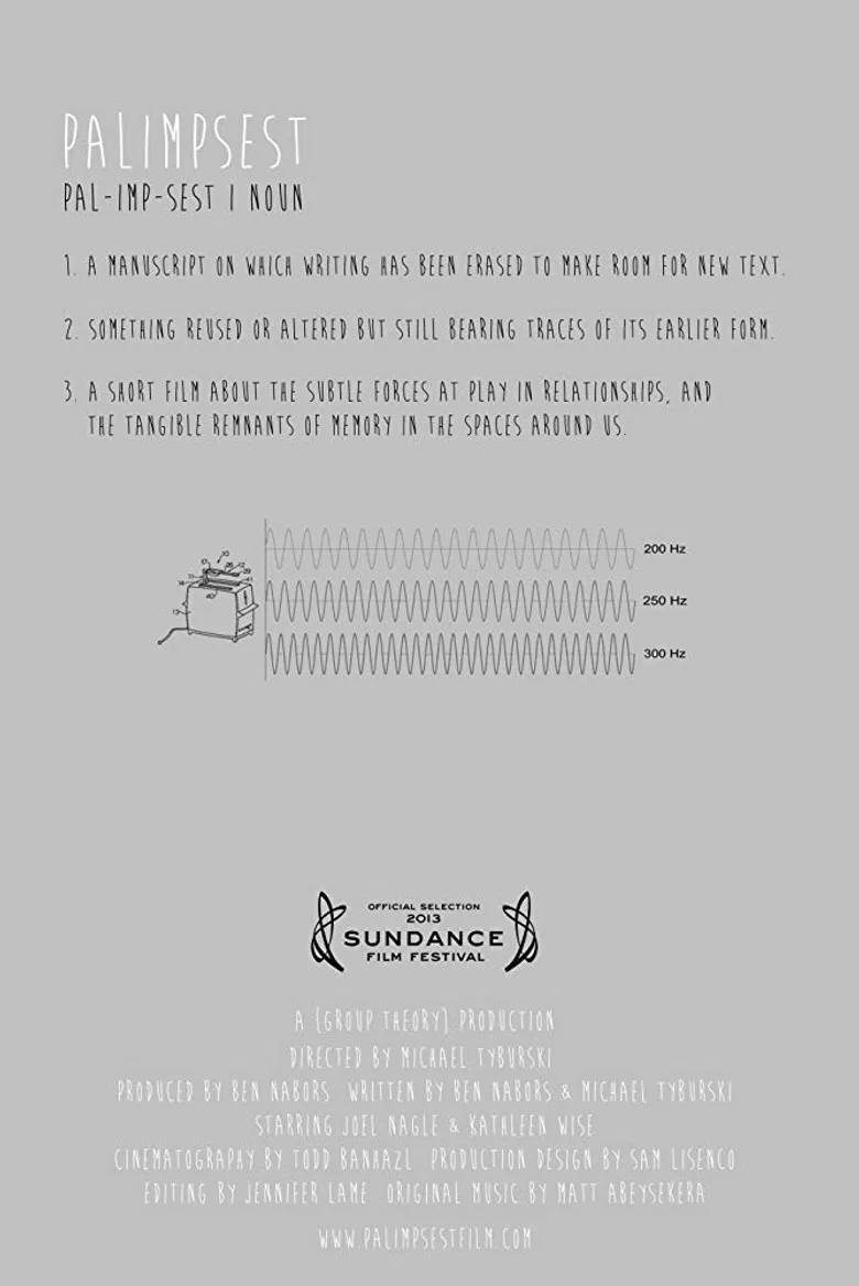 Palimpsest poster background