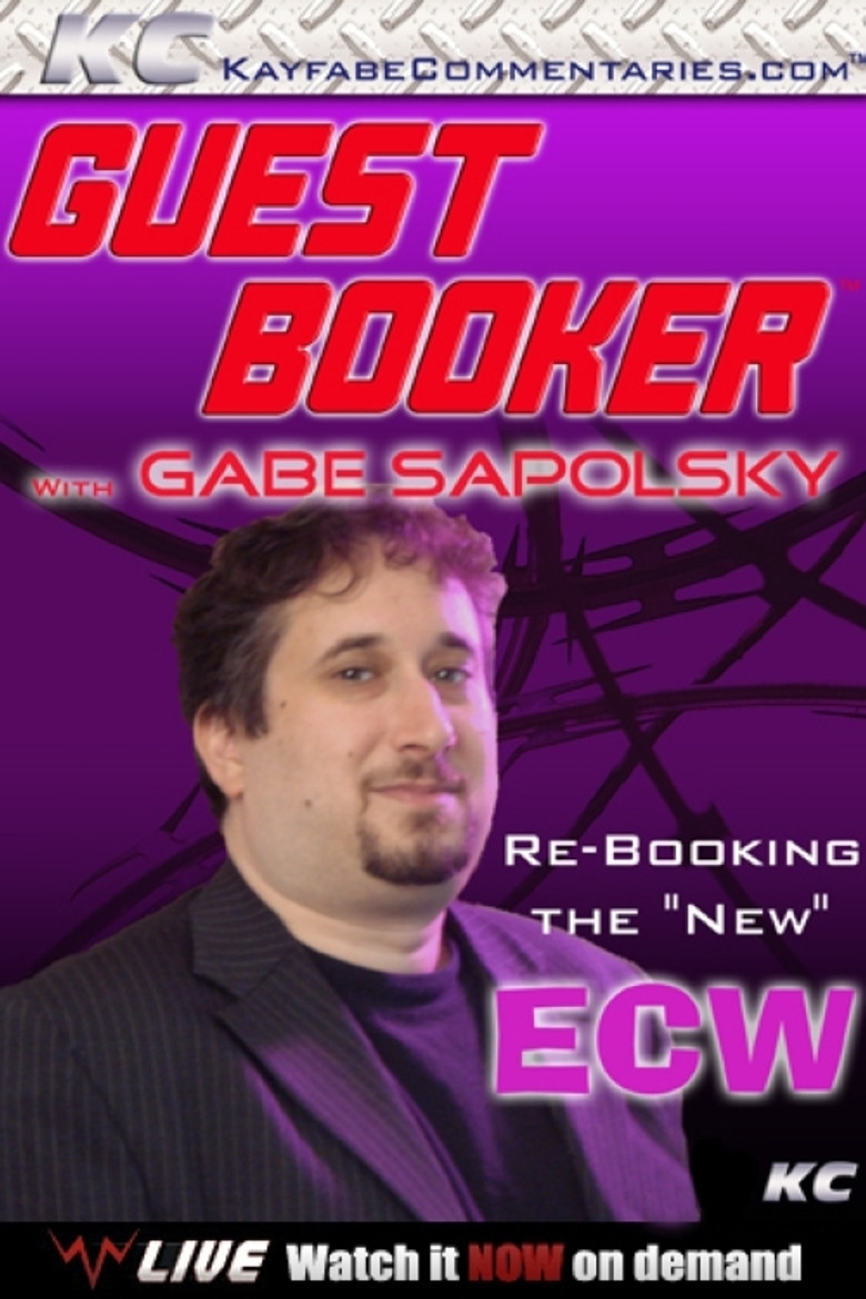Guest Booker with Gabe Sapolsky poster background