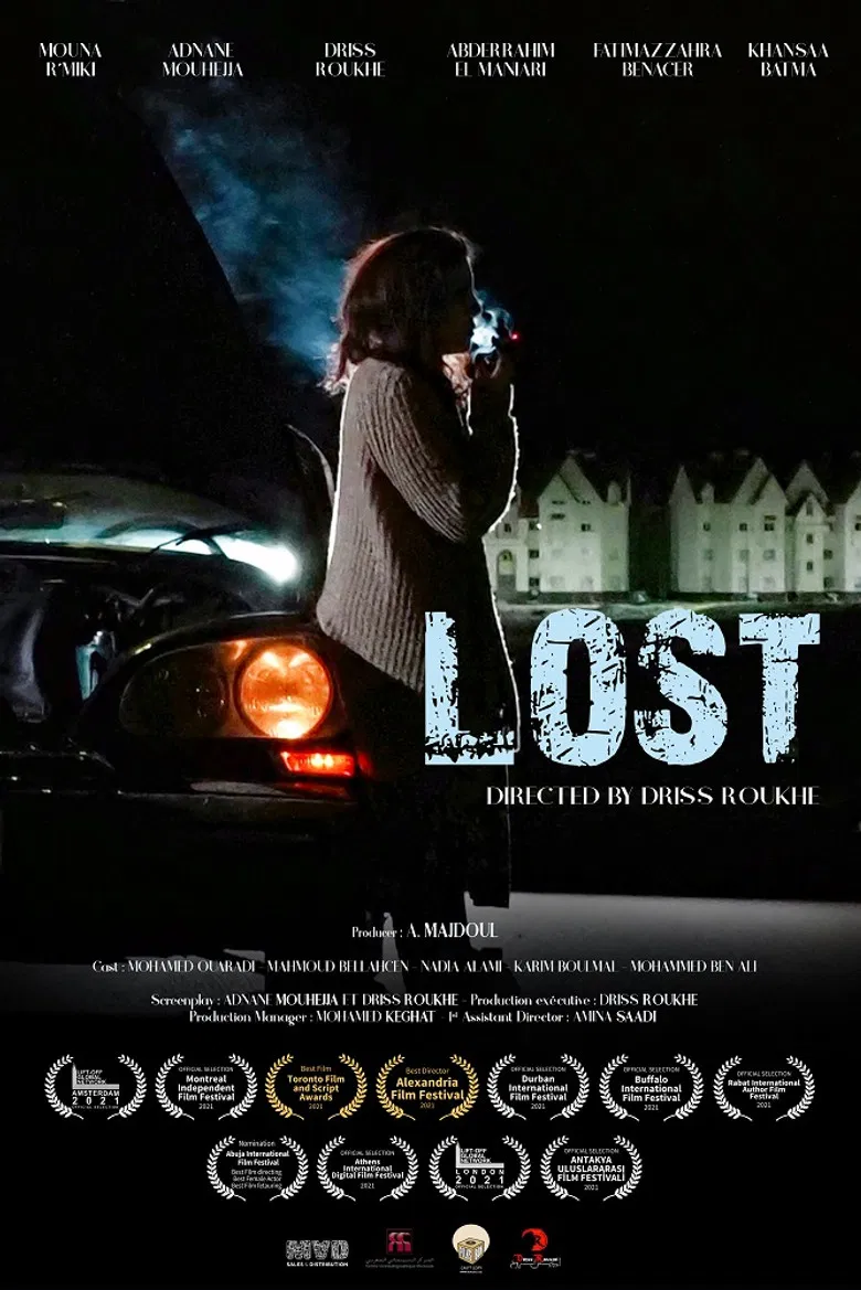 Lost poster background