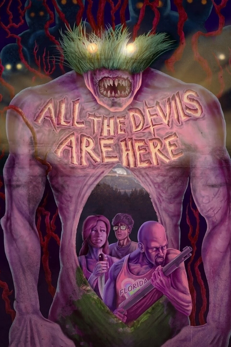 All the Devils are Here poster background