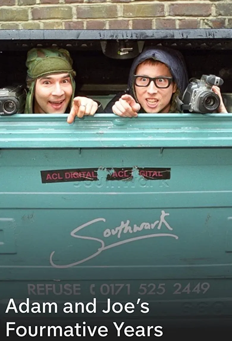 Adam and Joe's Fourmative Years poster background