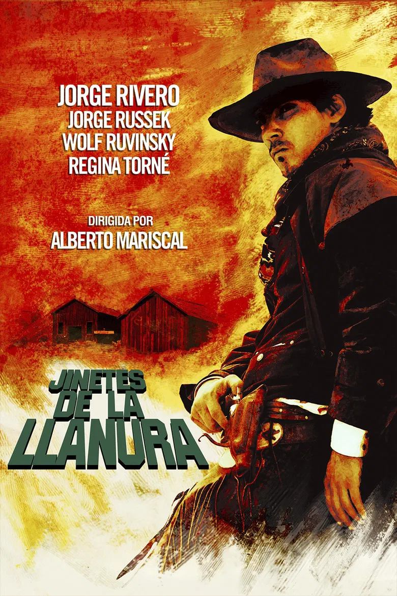 Jinetes de la llanura poster background