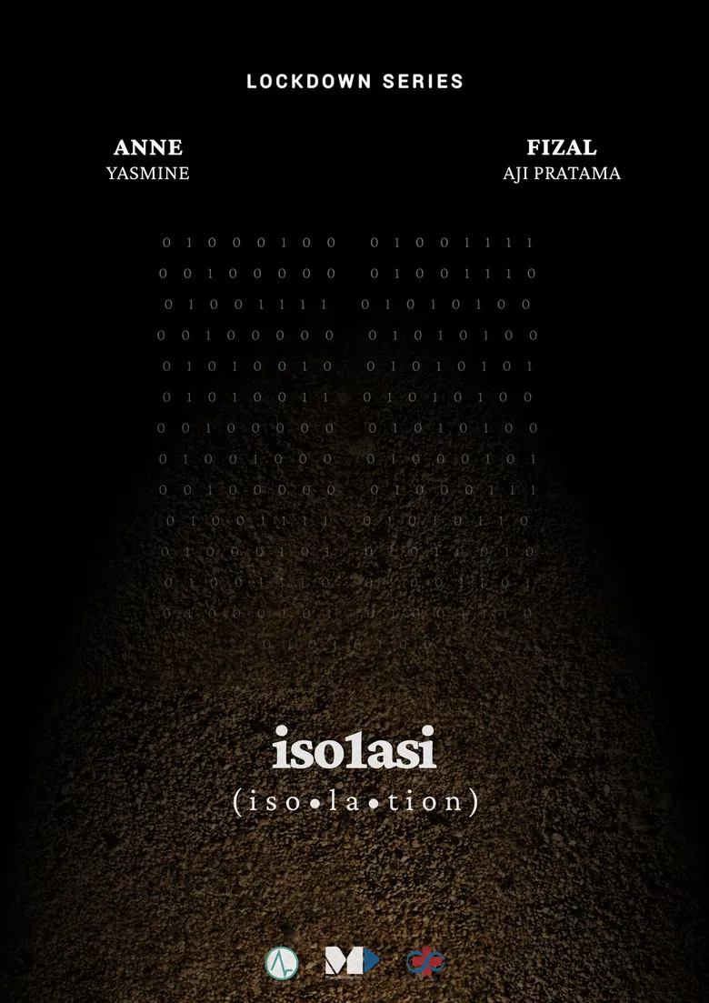 Isolasi poster background