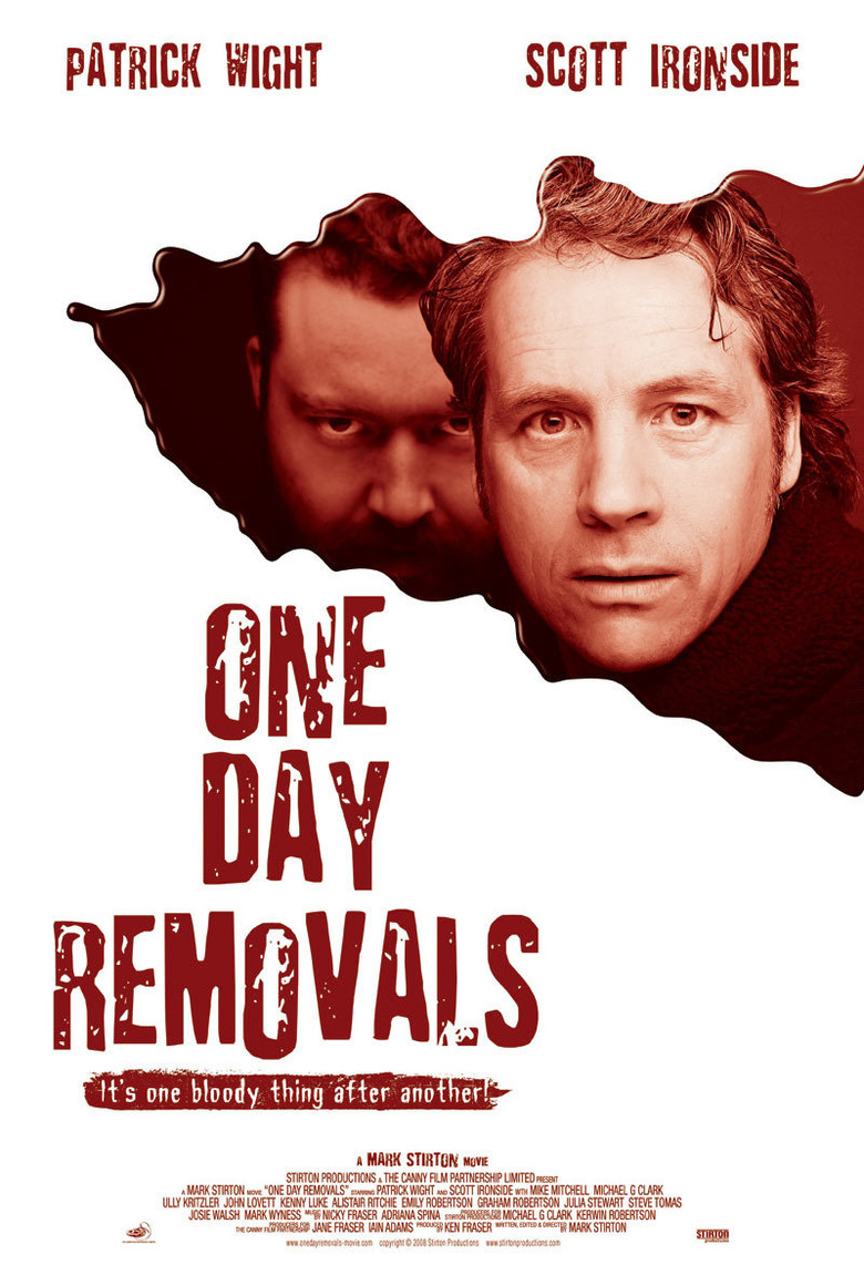 One Day Removals poster background