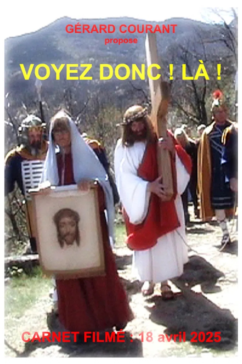 Voyez donc ! Là ! poster background