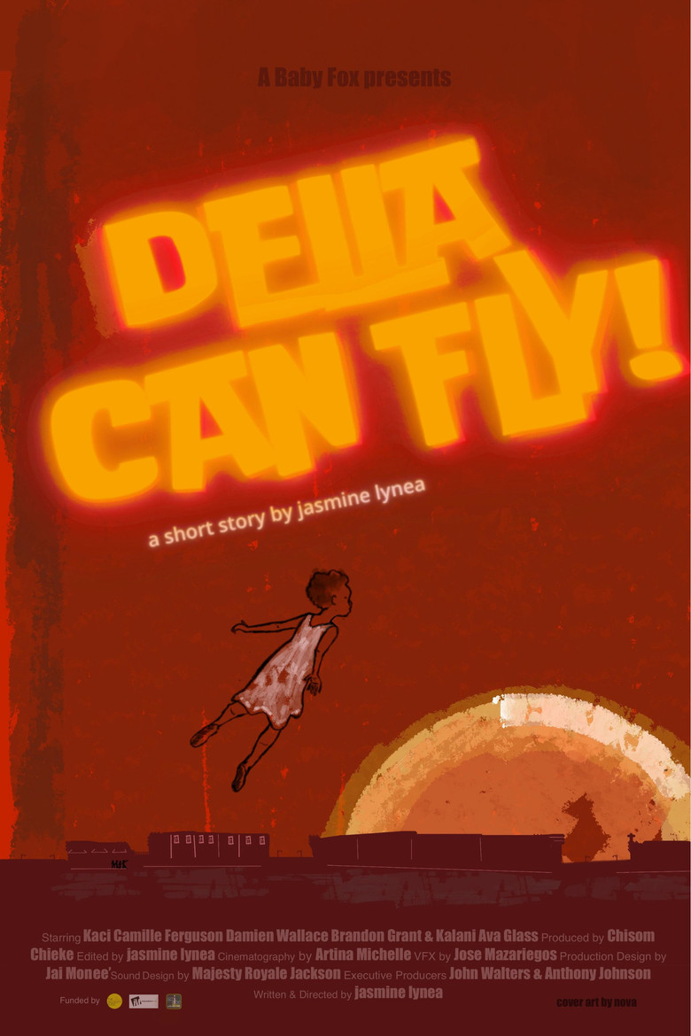 Della Can Fly! poster background