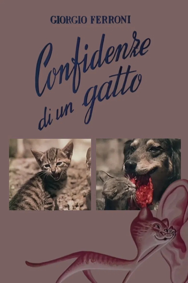 Confidenze di un gatto poster background
