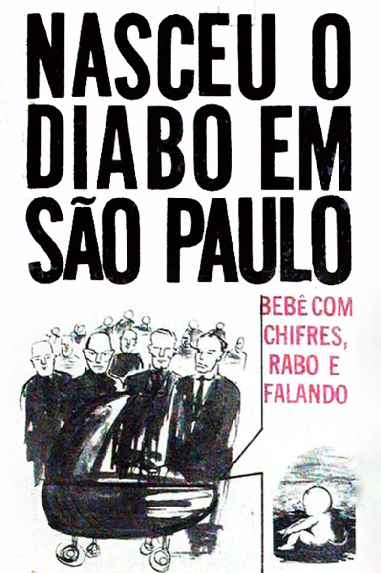 The Devil Baby Was Born in São Paulo poster background