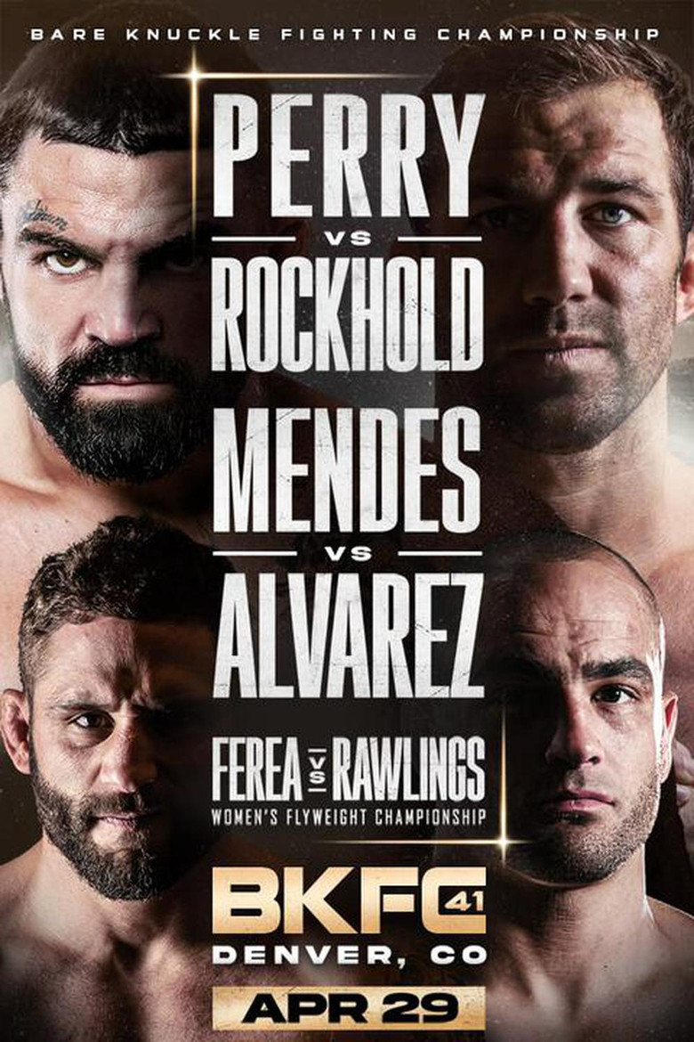 BKFC 41: Perry vs. Rockhold poster background
