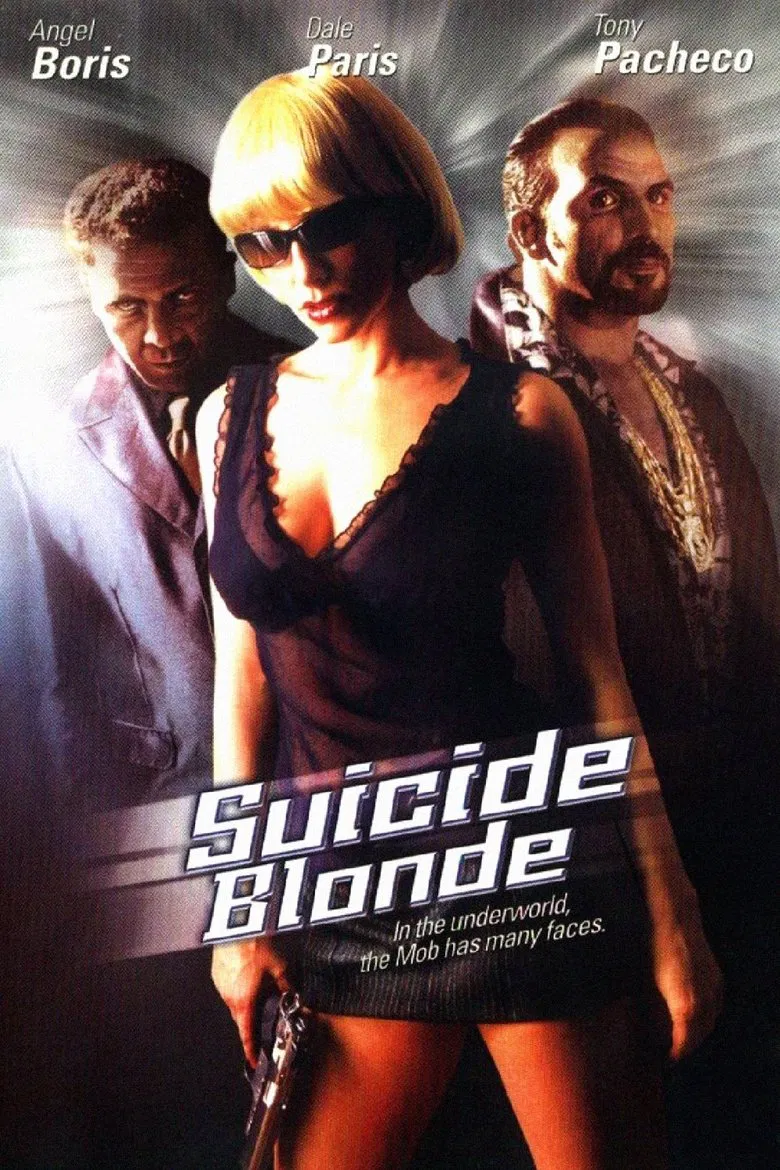 Suicide Blonde poster background