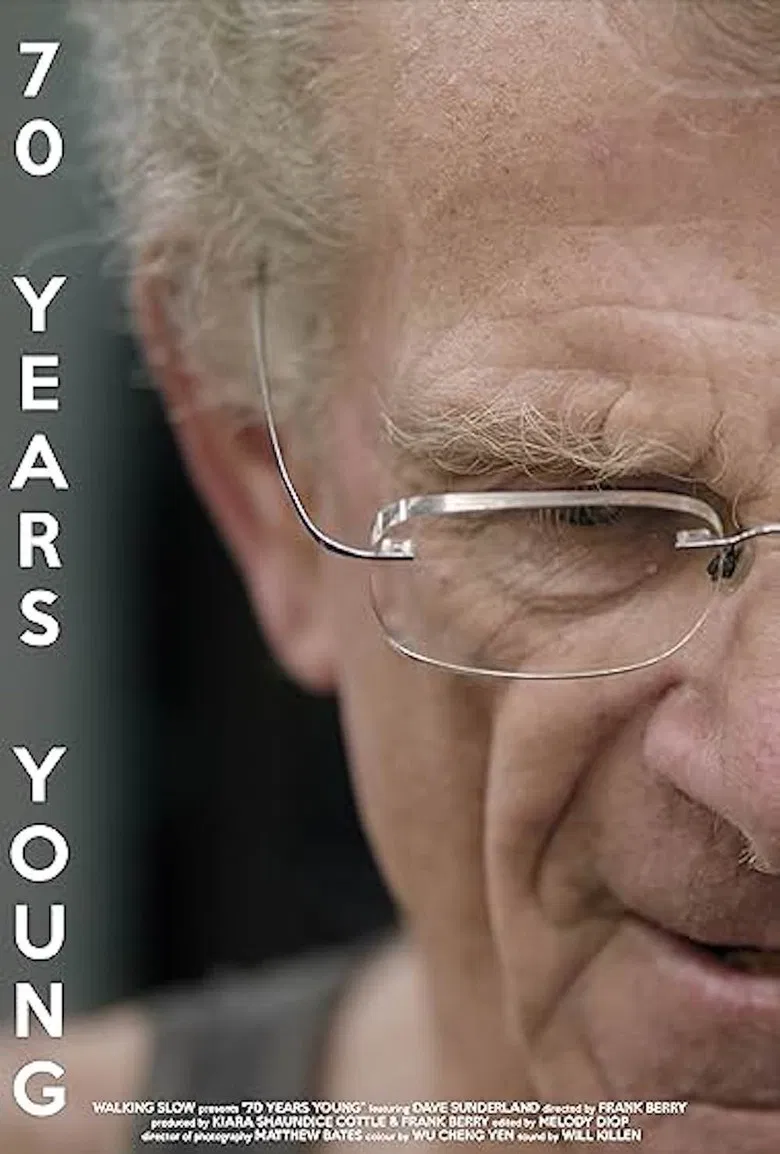 70 Years Young poster background