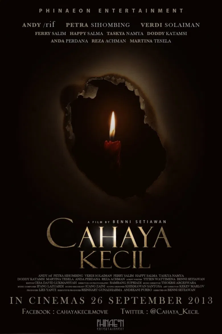 Cahaya Kecil poster background