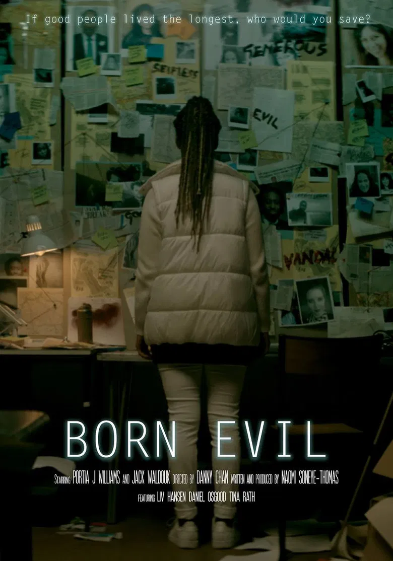 Born Evil poster background