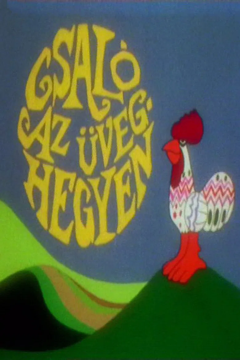 Csaló az üveghegyen poster background