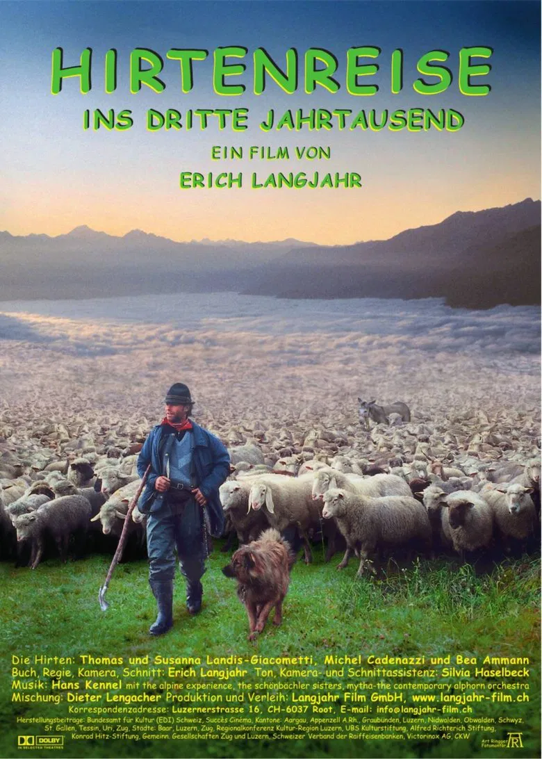 Shepherds' Journey Into The Third Millenium poster background