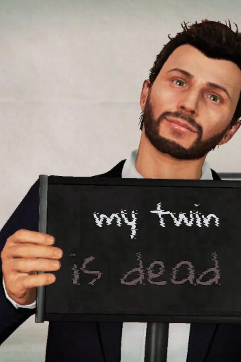 My Twin Is Dead poster background