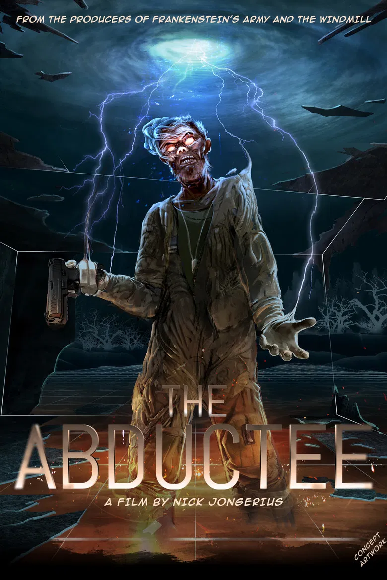 The Abductee poster background